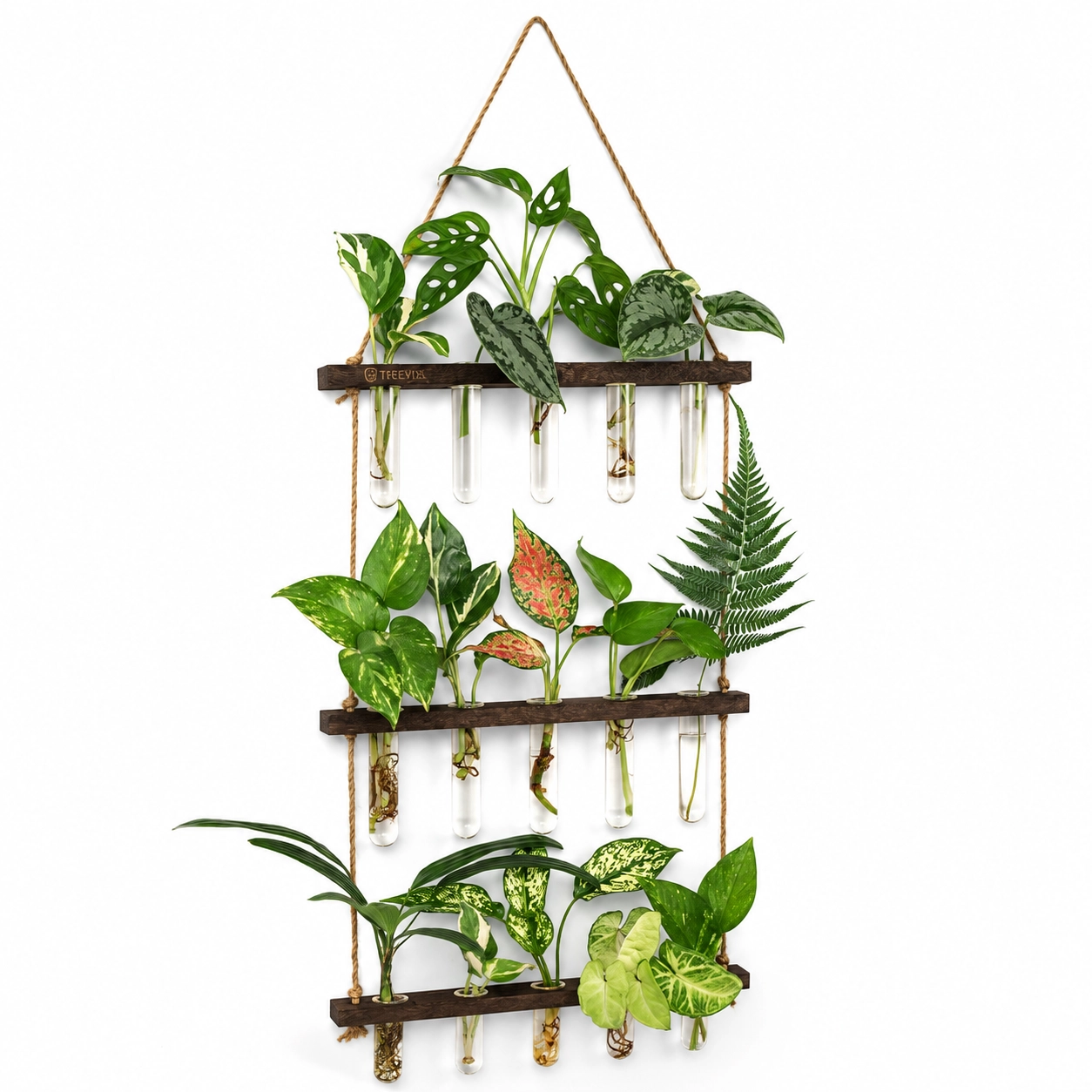 Treeviix 3-Tier Wall Hanging Plant Propagation Station